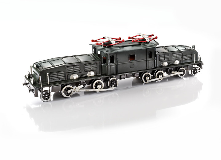 Samlarmodeller - Schweiziskt lokomotiv ”Krokodil”, i färg GRÖN