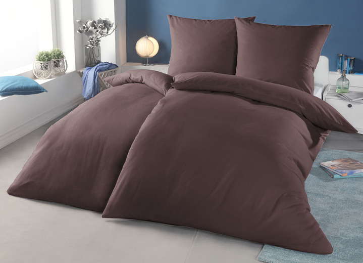 Påslakanset - Bäver sänglinne set med dragkedja, i storlek 111 (40x80 cm + 135x200 cm) till 115 (80x80 cm + 155x220 cm), i färg BRUN Utsikt 1