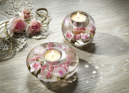 Dreamlight handblåst glas värmeljushållare