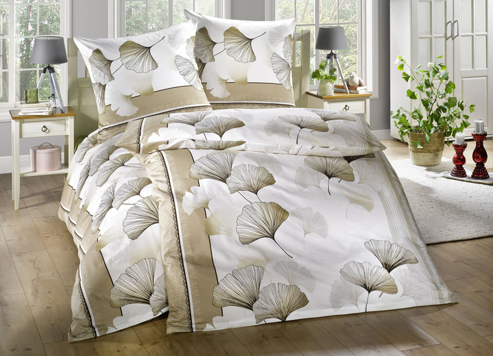 Påslakanset - Sängkläder från Biberna, i storlek 112 (80x80 cm + 135x200 cm) till 115 (80x80 cm + 155x220 cm), i färg NATUR Utsikt 1