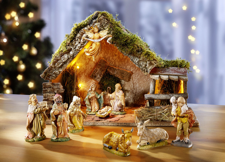 - Nativity-serien, äkta hantverk, i färg NATUR, I utförande Cot