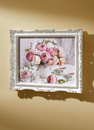 Shabby chic väggmålning
