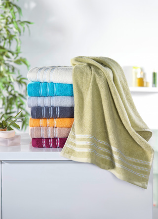 Fluffig, mjuk och absorberande frottéserie
