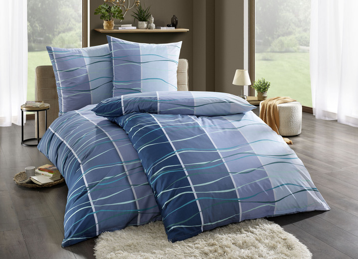 Påslakanset - Sängkläder set tryckt på båda sidor, i storlek 112 (80/80 cm + 135/200 cm) till 115 (80/80 cm + 155/220 cm), i färg FLERFÄRGAD
