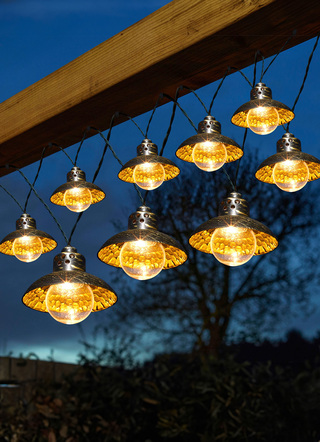 10-strängad lampskärmskedja