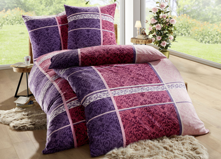 Påslakanset - Sängkläder i mikrofiberfleece, i färg BÄR Utsikt 1