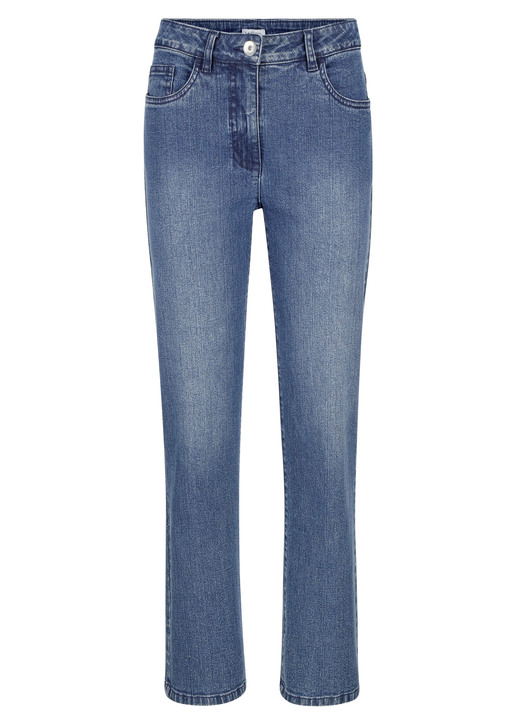 - 5-ficks jeans, i storlek 019 till 052, i färg SVART-VITT Utsikt 1