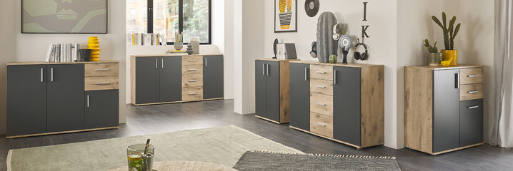 Kommoder, sideboards och heminredning