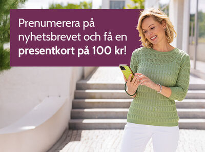 Prenumerera p&aring; nyhetsbrevet nu!