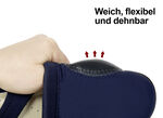 Tofflor med elastisk slip-on, 