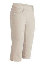 Bermudashorts i bekväm pull-on-stil BEIGE