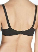 Felina Conturelle bygel-bh med broderade spetsar SVART