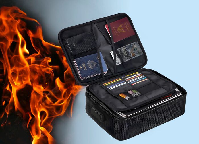 Brands&auml;kert dokumentfodral 