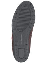 ELENA EDEN ankelboots gjorda av ko-anilinläder BORDEAUX