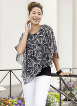 Intressant poncho-tunika 