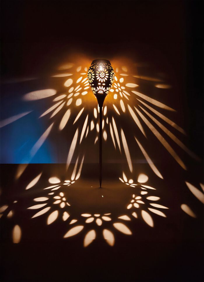 Solcellslampa f&ouml;r tr&auml;dg&aring;rden, 2-pack 