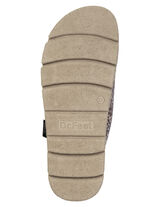 Laurina, moderiktiga damtofflor, med plysch BRUN