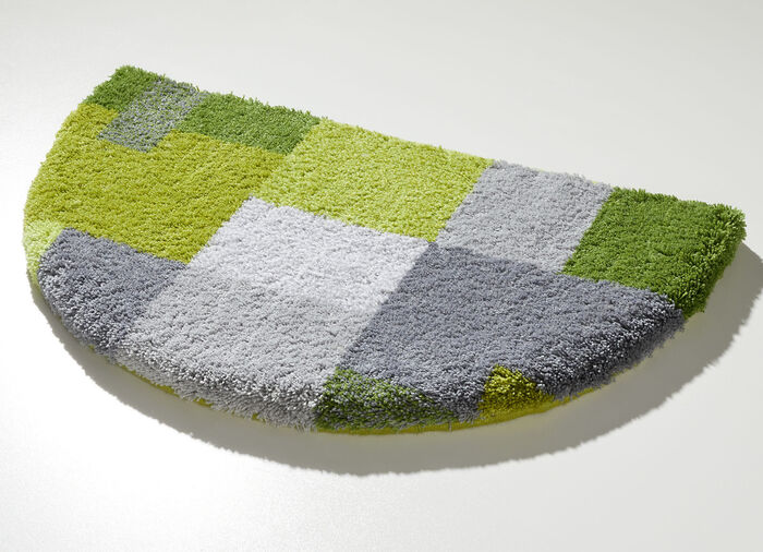 Badrumsset i supermjuk kvalitet GRÖN-GRÅ