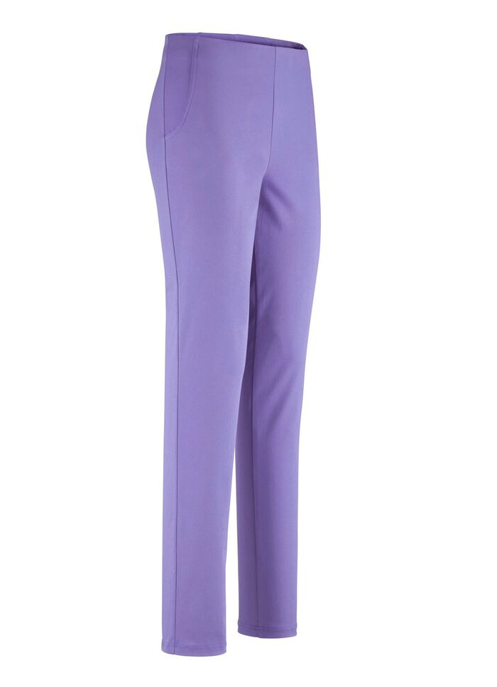 Byxor med slip-on-design 