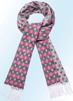 Halsduk med rutm&ouml;nster 