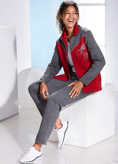 Fritidsdr&auml;kt med glitterkanter 