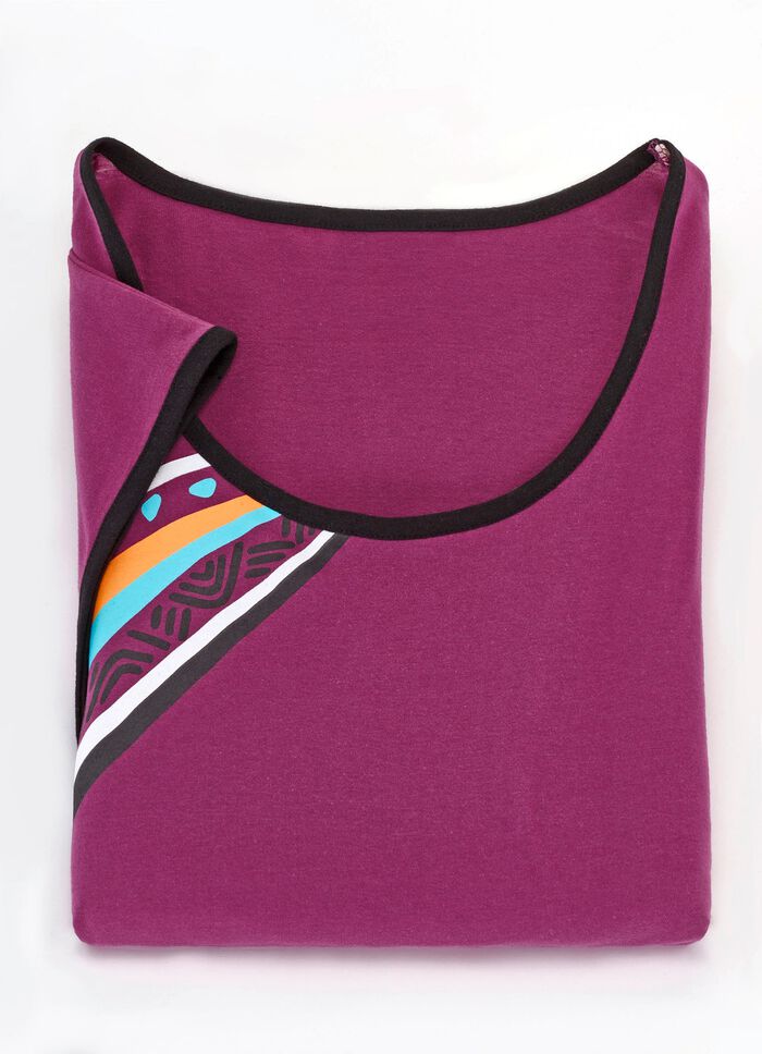 Tv&aring; paket nattlinnen, kortare snitt i bomull 