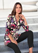 Skjorttunika med f&auml;rgsprakande tryck 