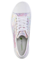 Waldläufer sneakers med spets med lekfullt tryck, 