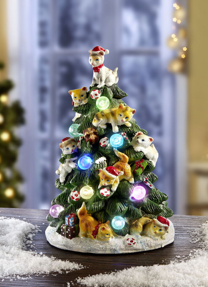 Batteridriven LED julgran 