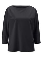 Skjorta med rund halsringning 