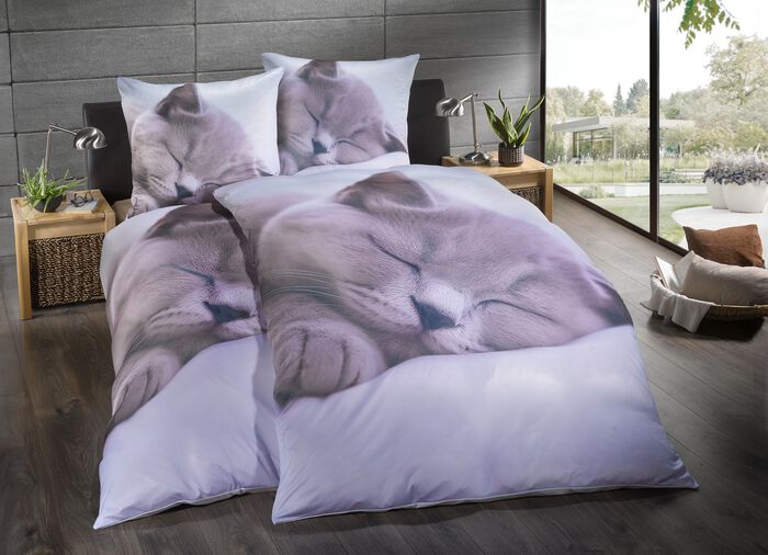 Microfiber interlock s&auml;nglinne set 