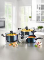 Meteor 6-delad gryta med diamantkeramisk non-stick premiumbel&auml;ggning 