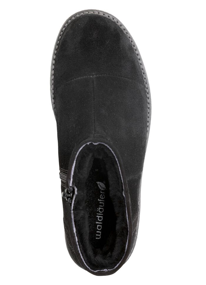 Waldl&auml;ufer, fodrade damst&ouml;vlar, vinterskor, bredd H, med lammskinn 