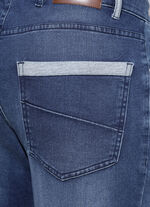 Jogger jeans från "Francesco Botti" i 2 färger JEANSBLÅ