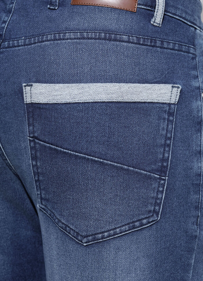 Jogger jeans från "Francesco Botti" i 2 färger JEANSBLÅ