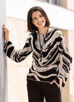 Tr&ouml;ja med jacquarddesign 