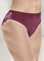 Laurina fyrapack trosor med blommig elastisk spets, 