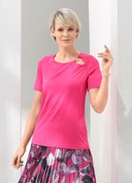 skjorta med dekorativ ring 