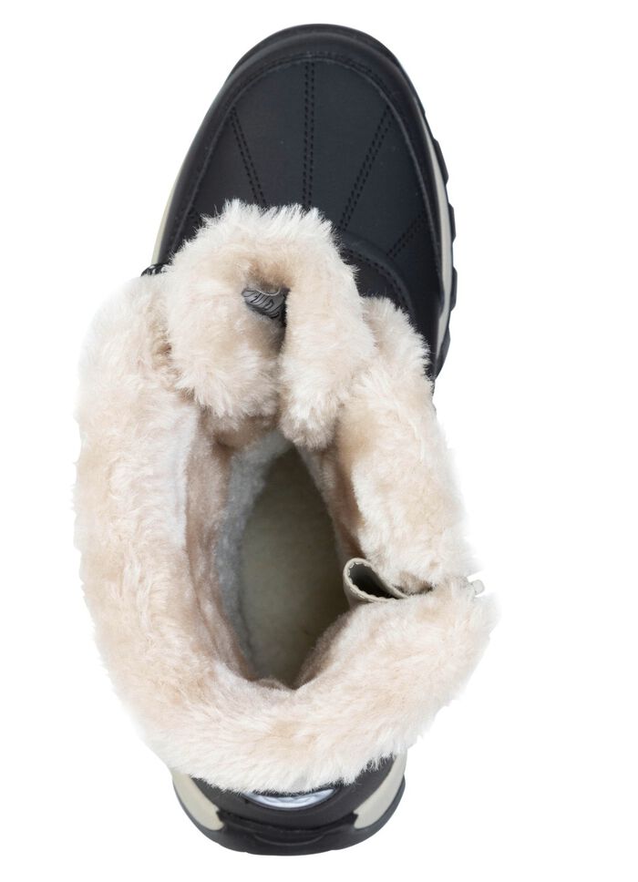 Fodrade damst&ouml;vlar, vinterskor, med dragkedja 