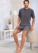 Tv&aring;pack shorts med knappar framtill 