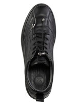 Gemini sneakers med dekorativ quiltning SCHWARZ