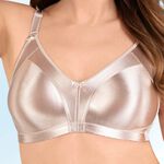 Tv&aring;-pack med gl&auml;nsande Naturana minimiser-bh 