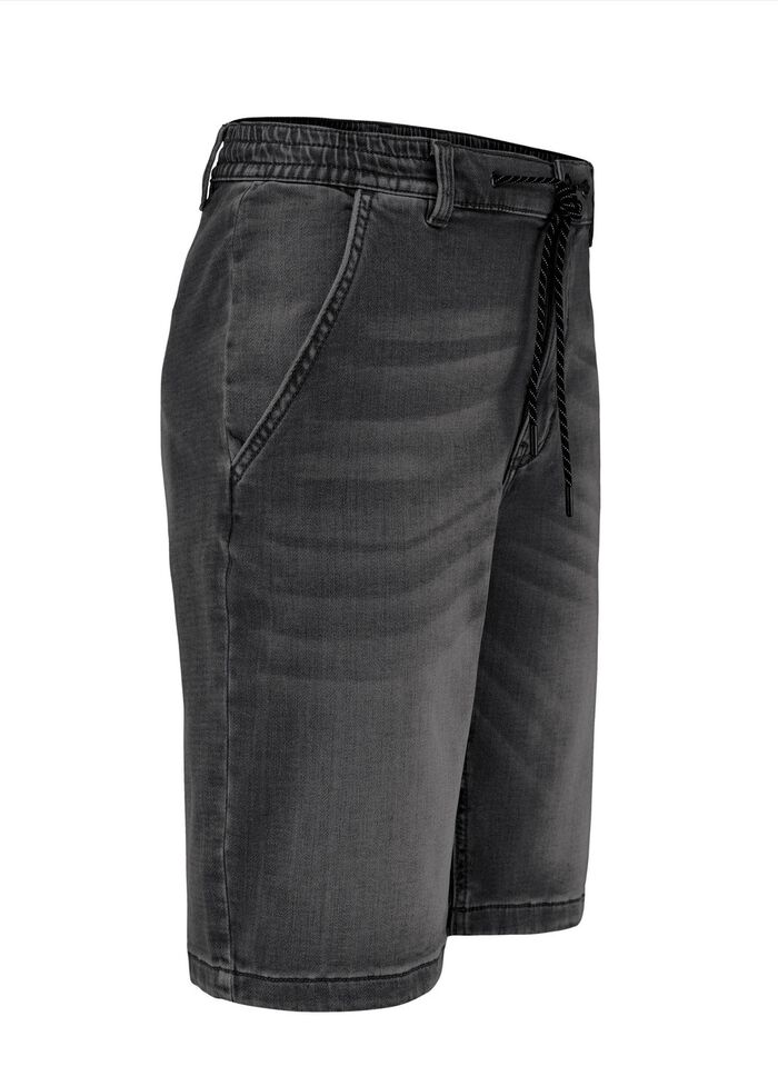 Avslappnade jeansshorts i 3 f&auml;rger 