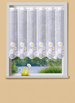 Korta persienner med stånggångar och böjda ändar WEISS-BUNT