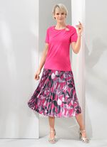 skjorta med dekorativ ring 