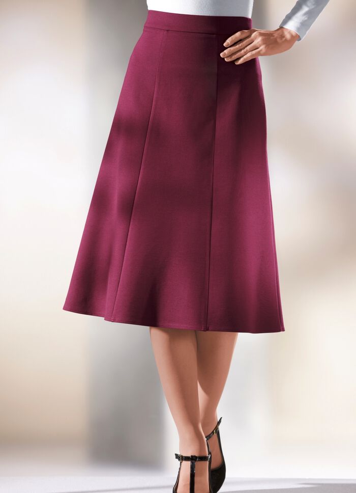 Bekv&auml;m 6-panel kjol i 6 f&auml;rger 