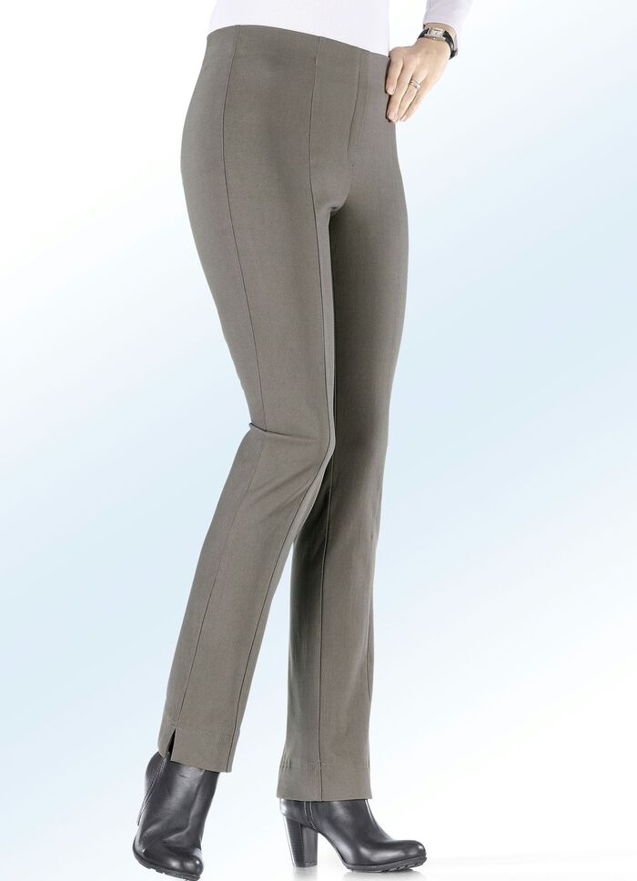 Mycket elastiska byxor med varm insida 