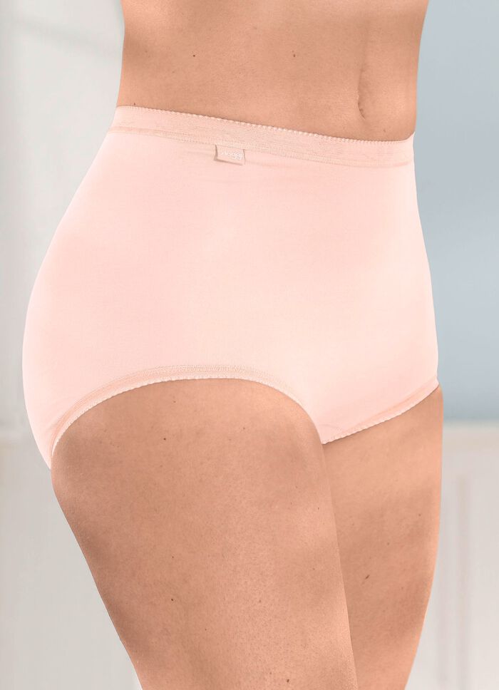 Sloggi fyrapack trosor med res&aring;r i muddarna 