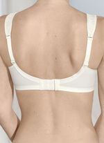 Anita-bh med diskret blommönster och förböjda kupor 