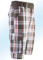 Bermudashorts med b&auml;lte och cargofickor i 2 f&auml;rger 